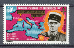 NOUVELLE CALEDONIE ET DEPENDANCES 1971 - LEUTENANT-COLONELBROCHE 1905-1942                                          Hk62 - Unused Stamps