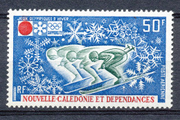 NOUVELLE CALEDONIE ET DEPENDANCES 1972 - WINTER OLYMPICS SAPORRO 1972 SKIING - Nuevos