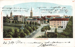 ALLEMAGNE - Hannover - Friedrichswall, Altstadt - Colorisé - Eglise - Dos Non Divisé - Carte Postale Ancienne - Hannover