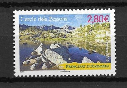 ANDORRE FR ,  No 676 , NEUF , ** , SANS CHARNIERE, TTB . - Unused Stamps