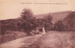 Montbrison * Chute Du Canal Et Pont De La Ligne Du Chemin De Fer - Montbrison