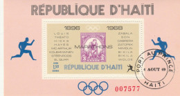 FOGLIETTO ANNULLATO HAITI 1968 (RY2638 - Haïti