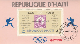 FOGLIETTO ANNULLATO HAITI 1968 (RY2640 - Haïti