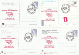 6 CARTOLINE MOSTRA L'ALTRO RISORGIMENTO TIR 105 N.66 2011 (RY2565 - 2011-20: Poststempel