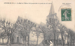 Andard           49        Le Mail Et L'Eglise Saint Symphorien        (voir Scan) - Sonstige & Ohne Zuordnung