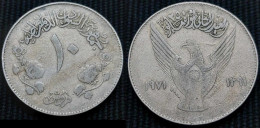 Sudan - 10 Qirsh ( 2nd Anniversary Of Revolution )  -1971 - VVVV RARE - KM 52 - Soedan