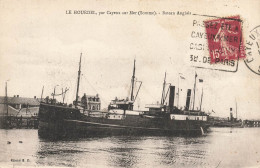 Le Hourdel * Par Cayeux Sur Mer * Un Bateau Cargo Anglais - Le Hourdel