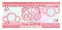 BURUNDI- 20 Francs - 05-02-2005 - UNC - Burundi