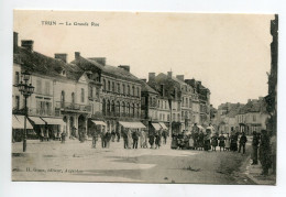 61 TRUN Animation La Grande Rue Place écrite 1907 Edit H Gosse     /D19  2021 - Trun