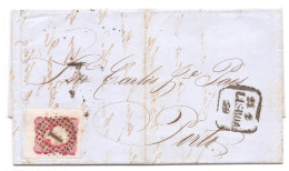 Portugal, 1859, # 13, Lisboa-Porto - Briefe U. Dokumente