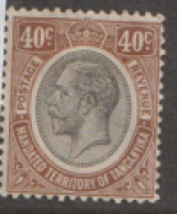 Tanganyika   1927  SG 99 40c  Mounted Mint - Tanganyika (...-1932)