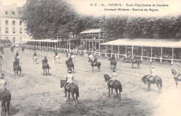 FRANCE - Saumur - Ecole D'application De Cavalerie - Carrousel Militaire - Exercice Des Bagues - Carte Postale Ancienne - Saumur