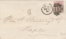 LETTERA REGNO UNITO 1876 TWO AND HALF PENNY LEEDS (RY2793 - Covers & Documents