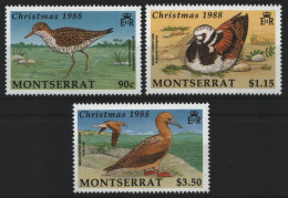 Montserrat 1988 - Mi-Nr. 731-733 ** - MNH - Vögel / Birds - Montserrat