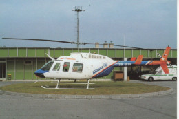 Alfa Helicopter SRO Bell 206L-3 Long Ranger III OK-WIR C/n51511 At Brno 2000  - CPM - Helikopters