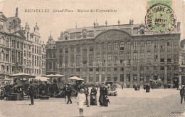 BELGIQUE - Bruxelles - Grand'place - Maison Des Corporations - Carte Postale Ancienne - Other & Unclassified