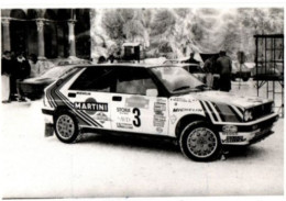 Rally Sestriere Lancia Delta Martini Pilota Proietti Navigatore De La Croix Fotografica (14,8 X 10,5) - Rally Racing
