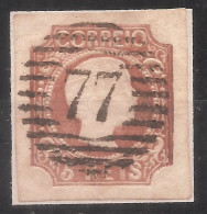 Portugal, 1856/8, # 10, Used - Oblitérés