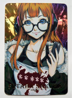 CARTE SEXY GIRL WAIFU BEAUTY MANGA MINT HOLO PRISM Persona 5 Royal Futaba Sakura - Marvel