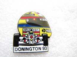 TOP PIN'S   FORMULE 1 McLAREN  AYRTON SENNA   DONINGTON 1993 Email Grand Feu - F1