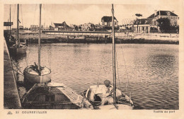 FRANCE - Courseulles - Yachts Au Port - Carte Postale Ancienne - Courseulles-sur-Mer