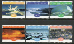 New Zealand Ross Dependency 1998 Ice Formations Set Of 6, MNH, SG 54/9 - Ongebruikt