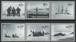 New Zealand Ross Dependency 2002 Centenary Of Deiscovery Expedition Set Of 6, MNH, SG 78/83 - Unused Stamps