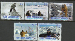 New Zealand Ross Dependency 2006 50th Anniversary Of NZ Programme Set Of 5, MNH, SG 99/103 - Ungebraucht