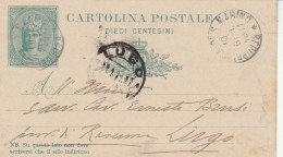 INTERO POSTALE 1911 SANMARINO TIMBRO SANMARINO LUGO (RY4485 - Ganzsachen