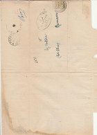 LETTERA 1944 25 C. ALLIED MILITARY POSTAGE TIMBRO RAGUSA CATANIA (RY4432 - Britisch-am. Bes.: Sizilien