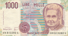 BANCONOTA ITALIA L.1000 MONTESSORI VF (RY4938 - 1000 Liras