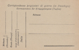 CARTOLINA NUOVA IN FRANCHIGIA PRIGIONIERI DI GUERRA (RY4123 - Presidio & Presidiarios