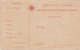 CARTOLINA NUOVA CROCE ROSSA ITALIANA CORRISPONDENZA PRIGIONIERI (RY4000 - Croix-Rouge