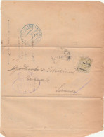 LETTERA 1944 C.25 ALLIED MILITARY POSTAGE TIMBRO BLU SIRACUSA (RY3871 - Britisch-am. Bes.: Sizilien