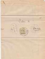 LETTERA 1944 C.25 ALLIED MILITARY POSTAGE TIMBRO IONA CATANIA (RY3866 - Occ. Anglo-américaine: Sicile