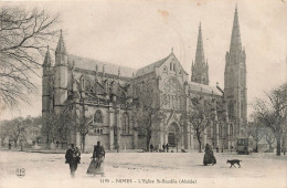 FRANCE - Nimes - L'église Saint Baudile - Abside - Carte Postale Ancienne - Nîmes