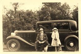 Automobile Ancienne De Marque Modèle Type ? * Automobiles Voiture * Photo Ancienne 8.8x6cm - Voitures De Tourisme