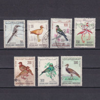 TUNISIA 1965, Sc# C26-C32, Par Set, Birds, Used - Collezioni & Lotti