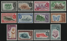 Britisch Honduras 1953 - Mi-Nr. 141-152 * - MH - Queen Elizabeth II - Honduras Britannico (...-1970)