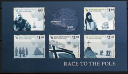 New Zealand Ross Dependency 2011 'Race To The Pole' MS, MNH, SG 131 - Nuevos