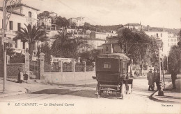 [-10%] FRANCE - Le Cannet - Le Boulevard Carnot - Carte Postale Ancienne - Le Cannet