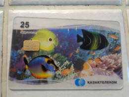 Kazakhstan Phonecard ( Transparent ) - Kazajstán