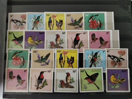 Rwanda - 464/473 - Dentelé + Non Dentelé - Ongetand - Imperforated - Oiseaux - 1972 - MNH - Unused Stamps