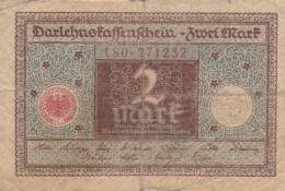 BANCONOTA GERMANIA 2 1920 F (RY6043 - 2 Mark