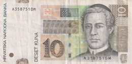 BANCONOTA CROAZIA 10 EF (RY7682 - Croacia