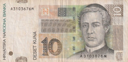 BANCONOTA CROAZIA 10 EF (RY7683 - Croacia