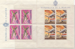 SAN MARINO 1964-5 FOGLIETTI NUOVI POSTA AEREA (RY6853 - Airmail