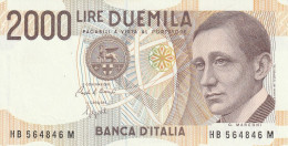 BANCONOTA ITALIA LIRE 2000 MARCONI UNC (RY7531 - 2.000 Lire