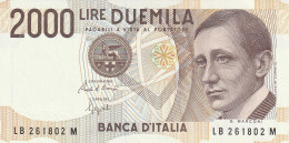 BANCONOTA ITALIA LIRE 2000 GALILEI UNC (RY7530 - 2000 Lire