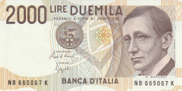 BANCONOTA ITALIA LIRE 2000 MARCONI UNC (RY7534 - 2000 Liras